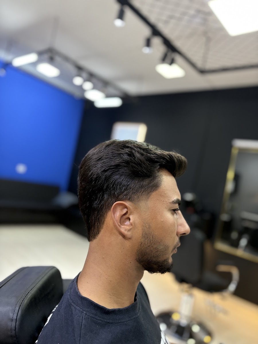 Área de trabalho da barbearia